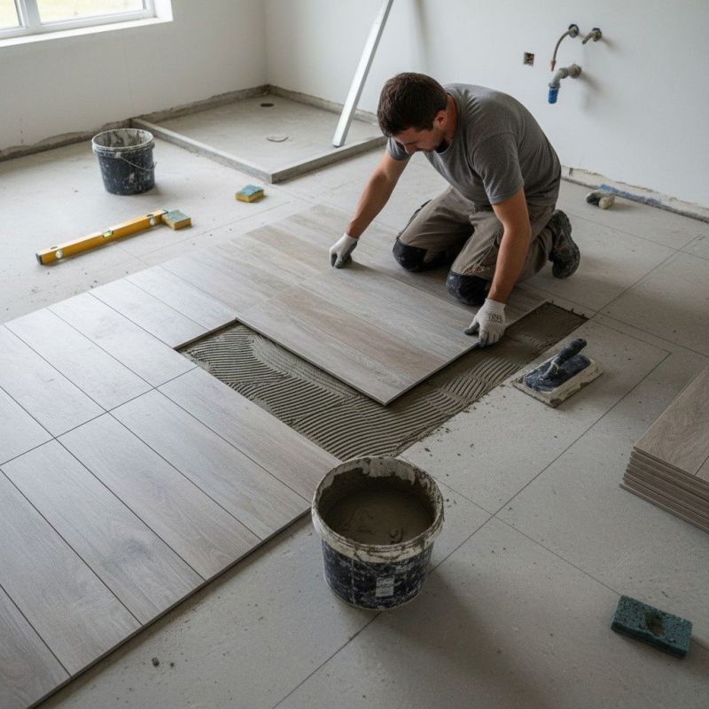 Porcelain Tile Installation